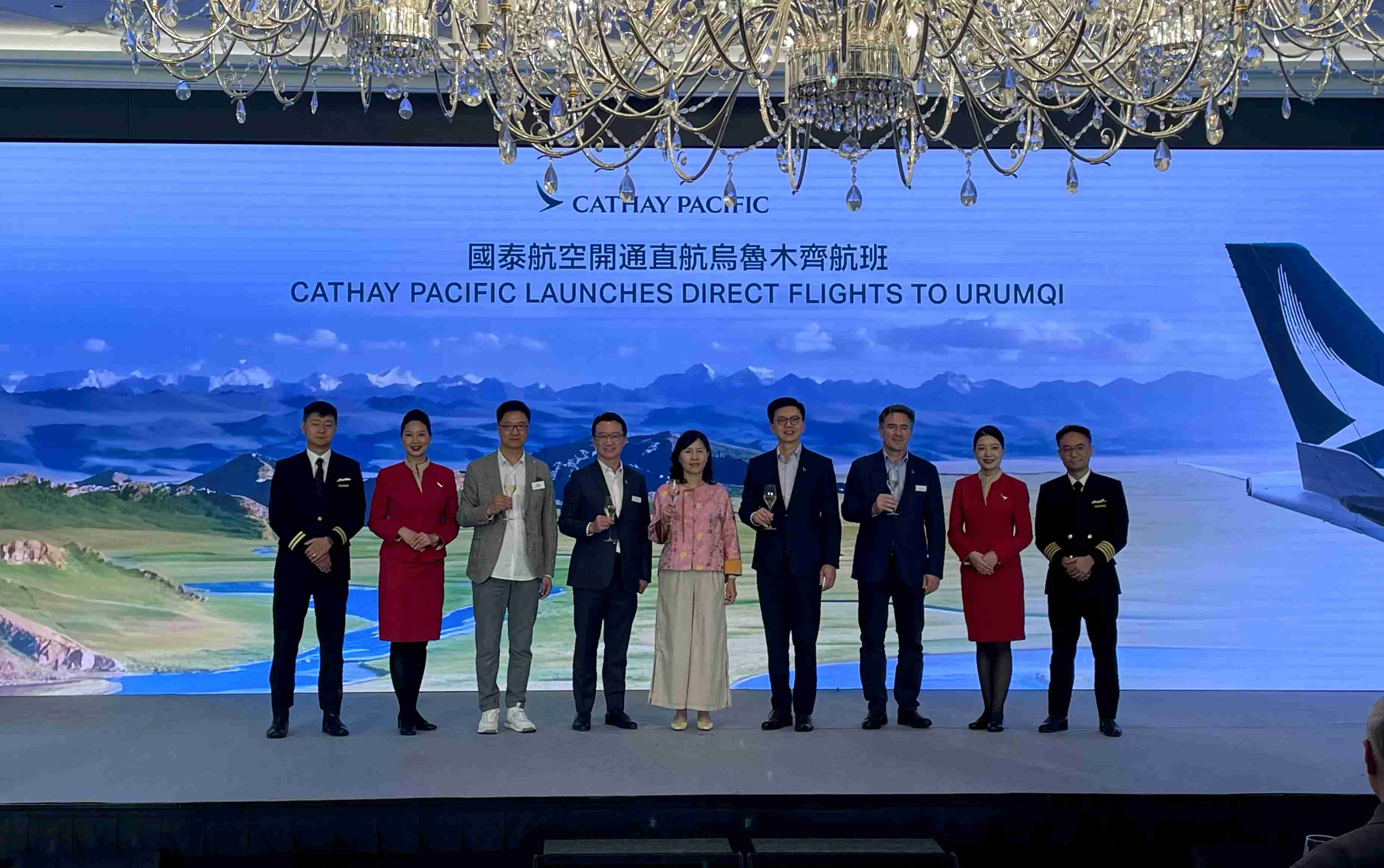 国泰香港直飞乌鲁木齐航线将开通，今年还将新增更多航点