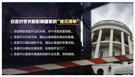 “对等关税”靴子落地 白宫已沦为“黑手党”? “对等关税”靴子落地 白宫已沦为“黑手党”?