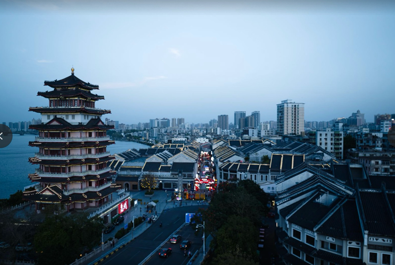 惠州地标合江楼及水东街商业街区    活动方供图