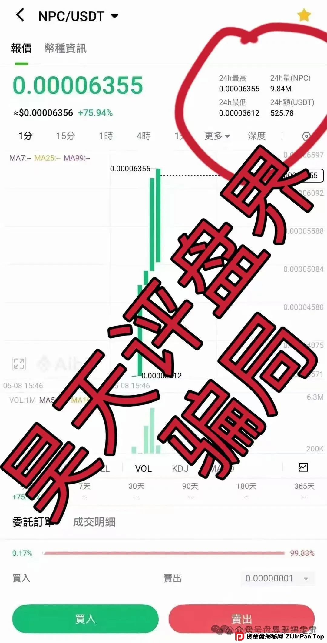 【高度预警】NPC空气币：披着“分红”外衣的资金盘骗局，5万会员深陷，操盘手卷款过亿，崩盘在即！