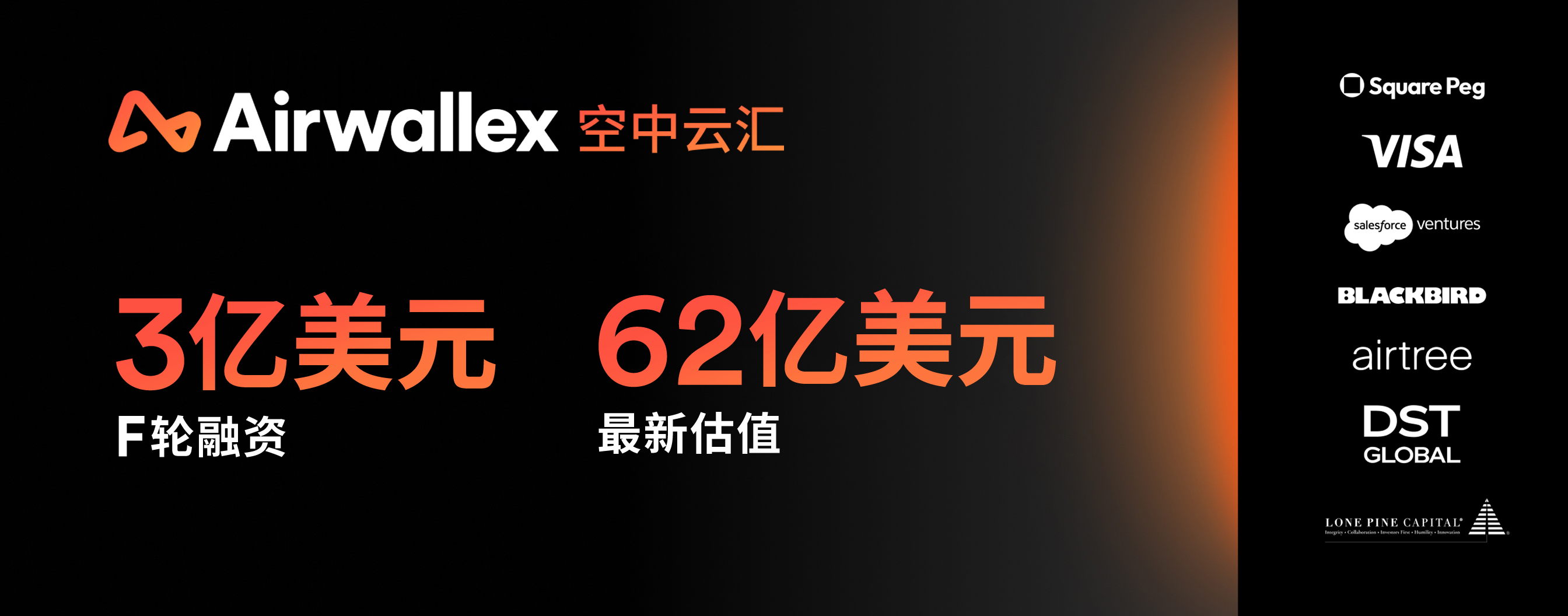 空中云汇完成3亿美元融资  估值达62亿美元