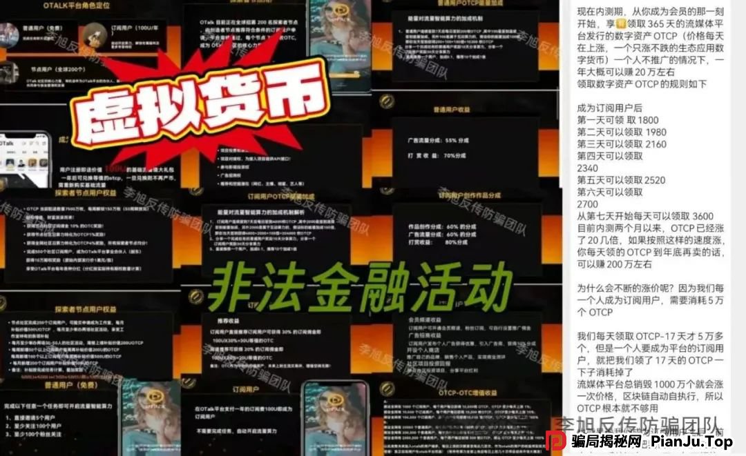 高额回报，稳赚不赔？诈骗！警惕这13个项目，涉嫌虚拟币骗局、套牌骗局、资金盘、民资资产解冻、传销，遇到要远离！