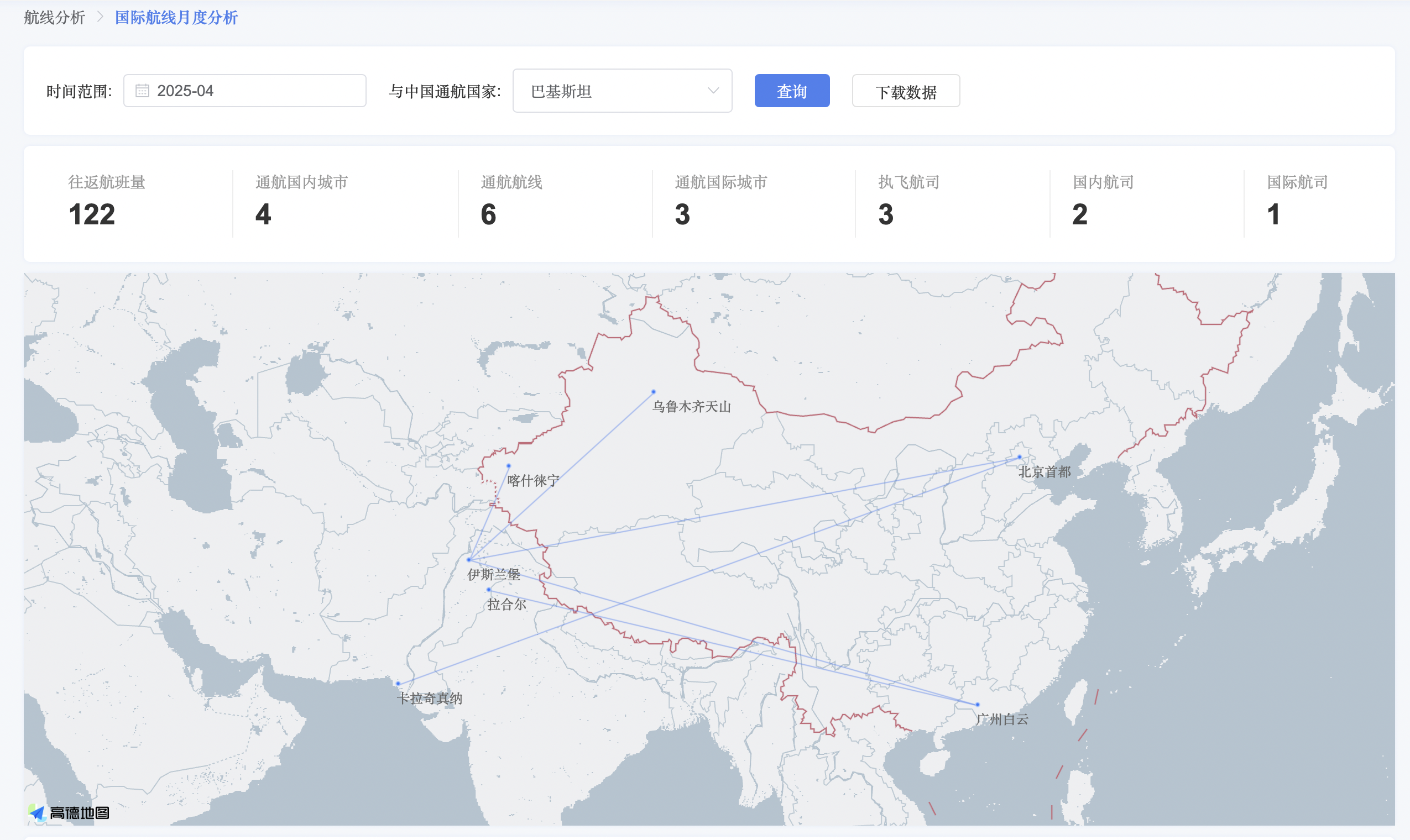 巴基斯坦关闭领空，航司改道！中巴航班怎样了