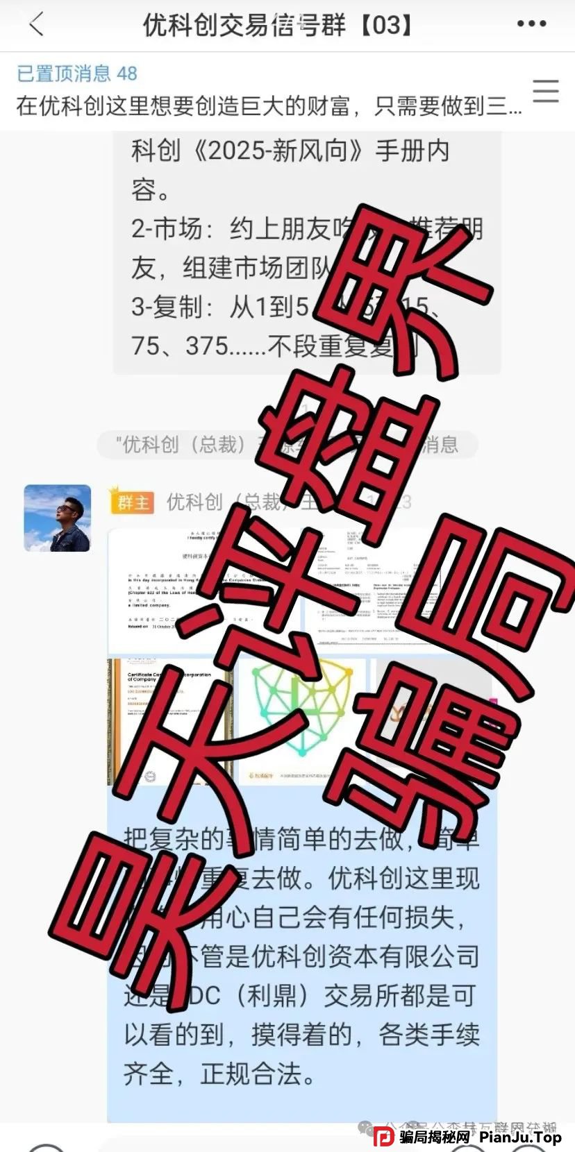 6月13日：最新资金盘项目骗局曝光，VMS鼎珮跟投，正华联社，优科创，超鸿社团，右臂社区...随时可能卷钱跑路！