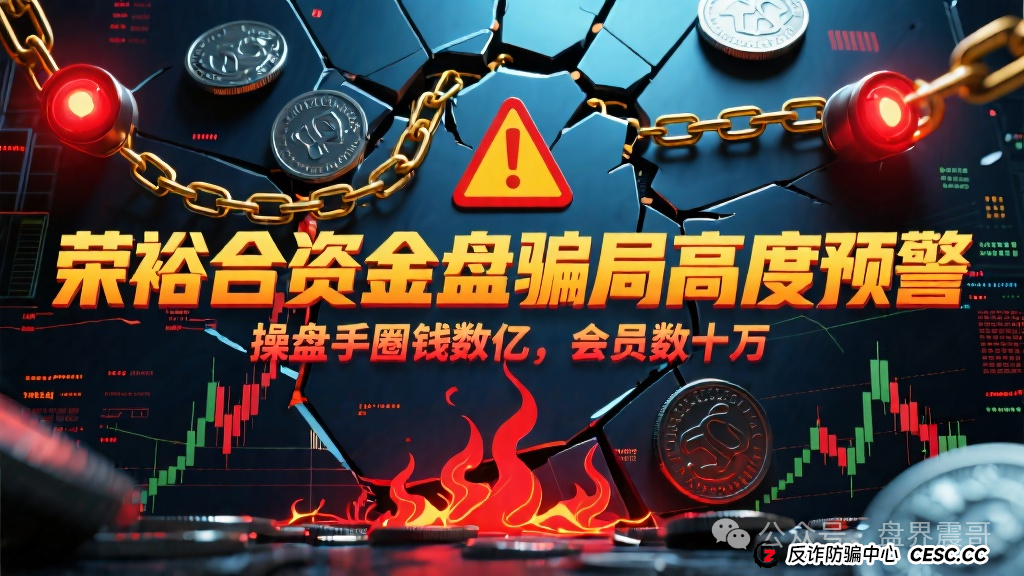 荣裕合资金盘骗局高度预警，操盘手圈钱数亿，会员数十万