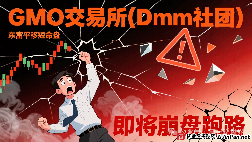 GMO交易所(Dmm社团)，东富平移短命盘，即将崩盘跑路