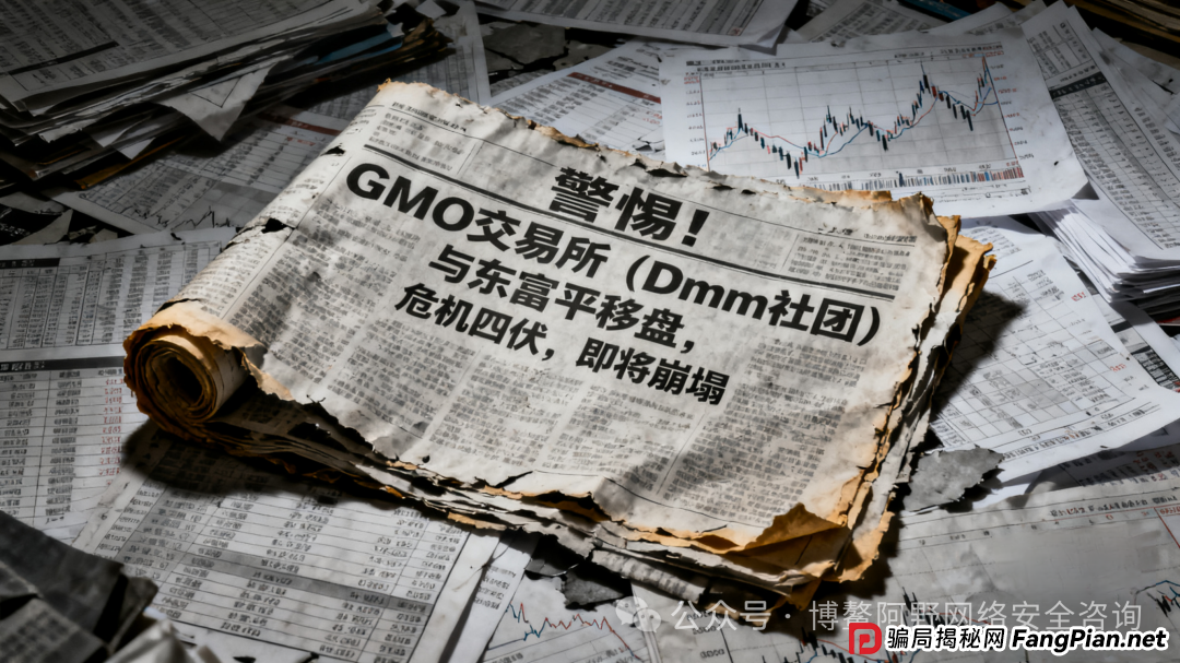 警惕！GMO交易所（Dmm社团）与东富平移盘，危机四伏，即将崩塌