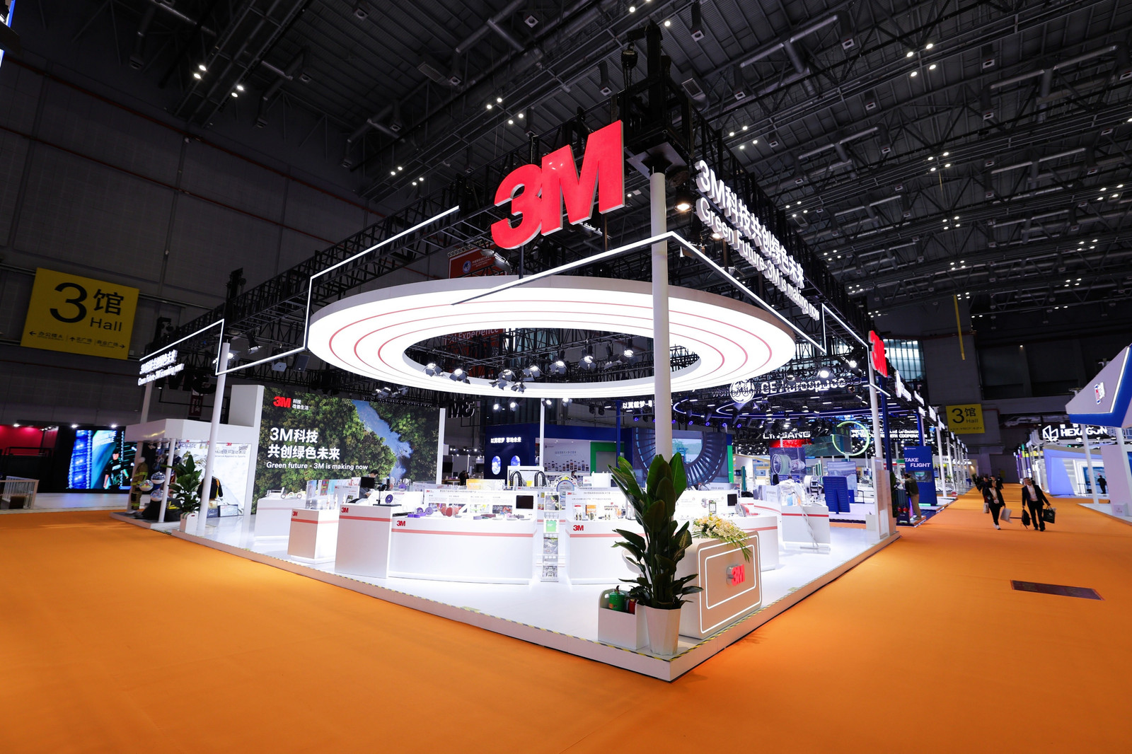 3M八年同行进博, 以科技之力共创绿色未来 3M八年同行进博, 以科技之力共创绿色未来