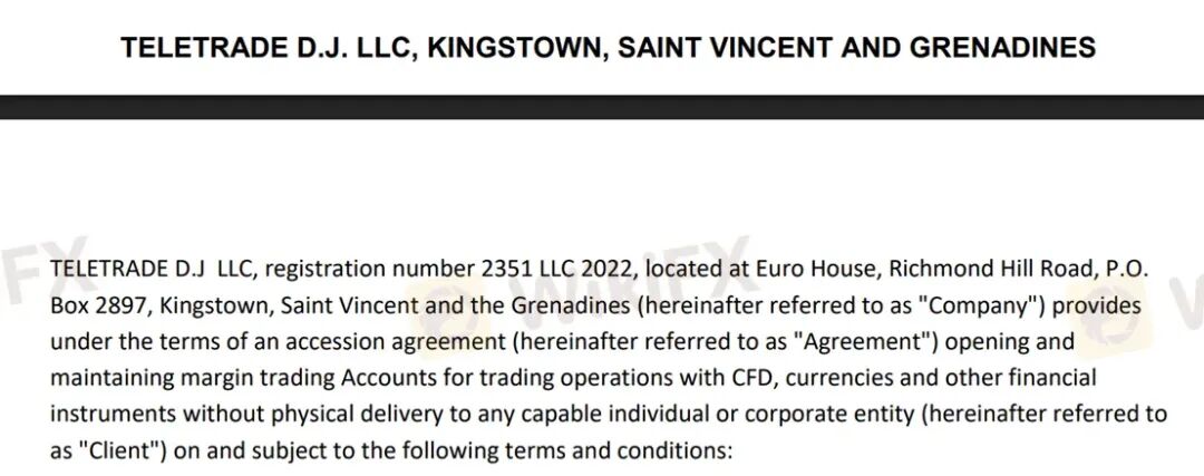 曝光：30年历程的TeleTrade当前无任何监管，拖延出金可能一拖再拖