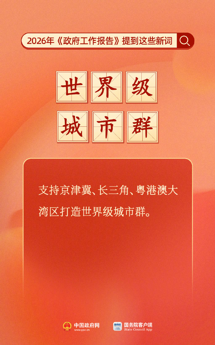 今年《政府工作报告》提到这些新词(9) 今年《政府工作报告》提到这些新词(9)