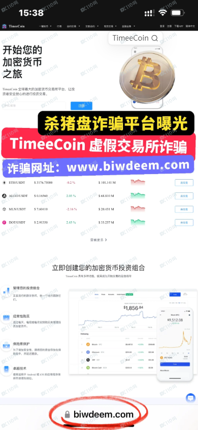 曝光诈骗黑平台TimeeCoin(1)