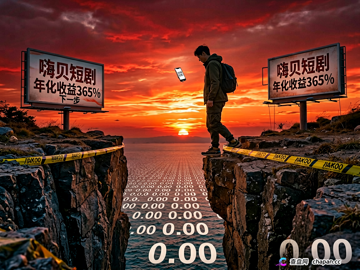 嗨贝短剧：披着短剧外衣的资金盘，8月28日已被多名博主定性为随时跑路的高危骗局